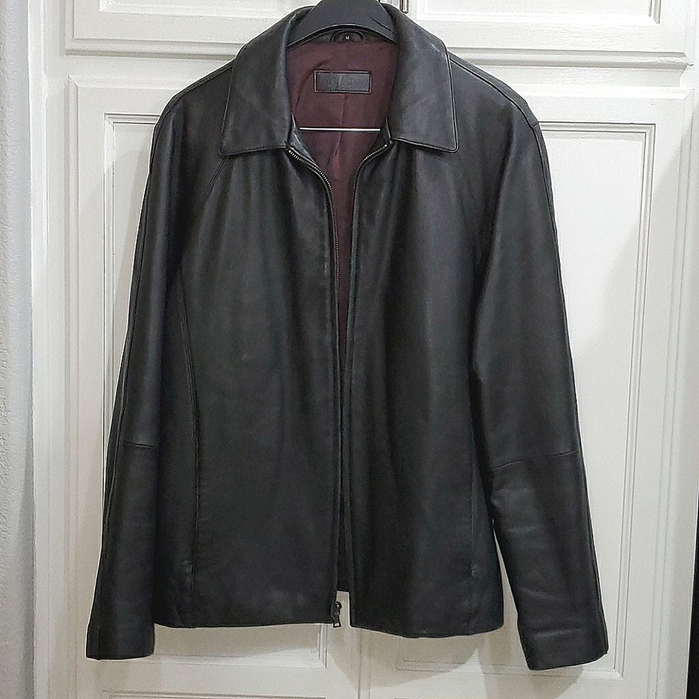 ALFANI leather jacket